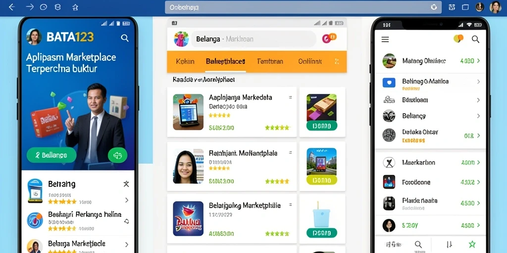 Tampilan antarmuka BATA123 yang ramah pengguna.